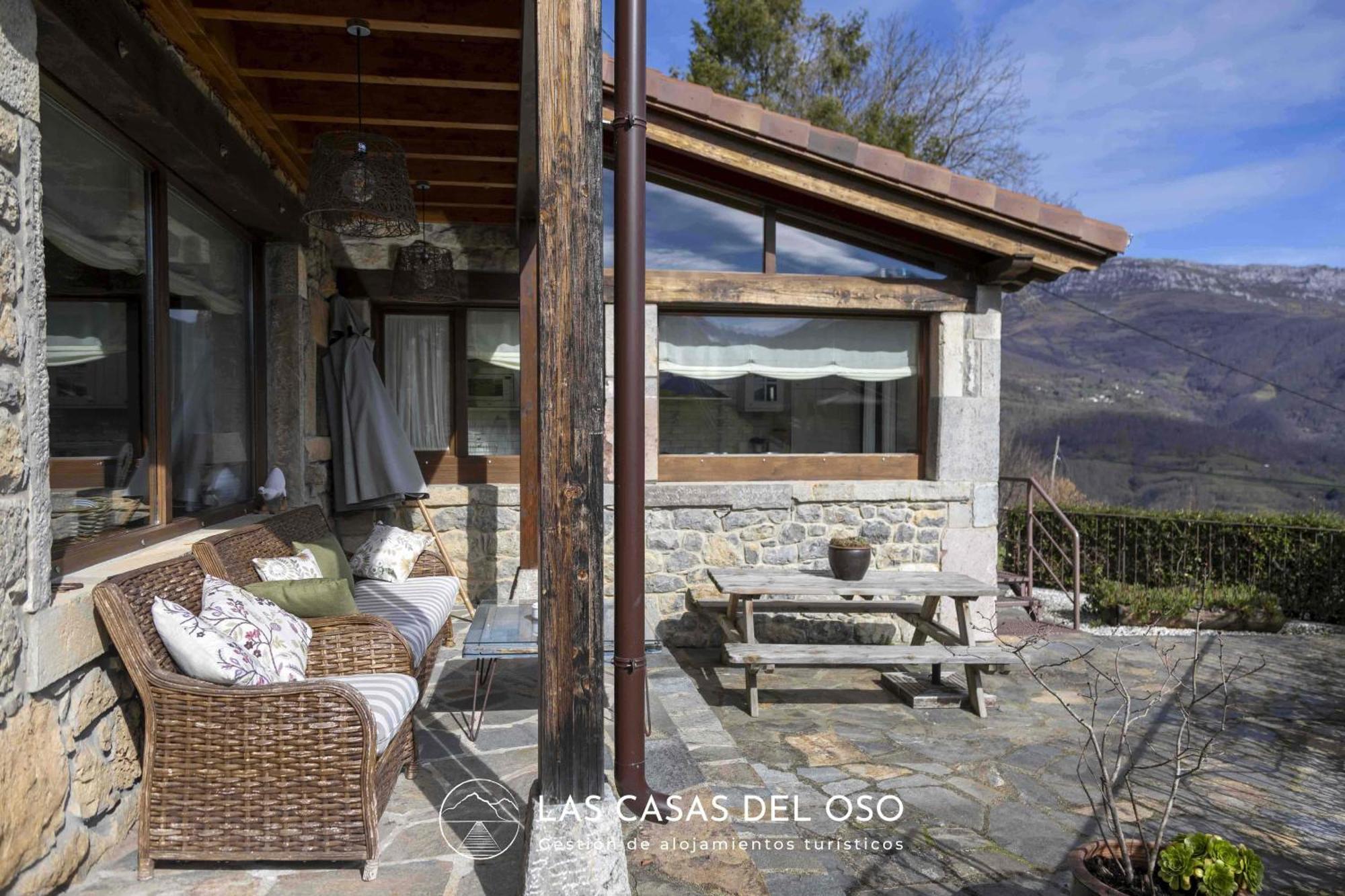 El Mirador De San Trocaya - Las Casas Del Oso Villamarcel Экстерьер фото