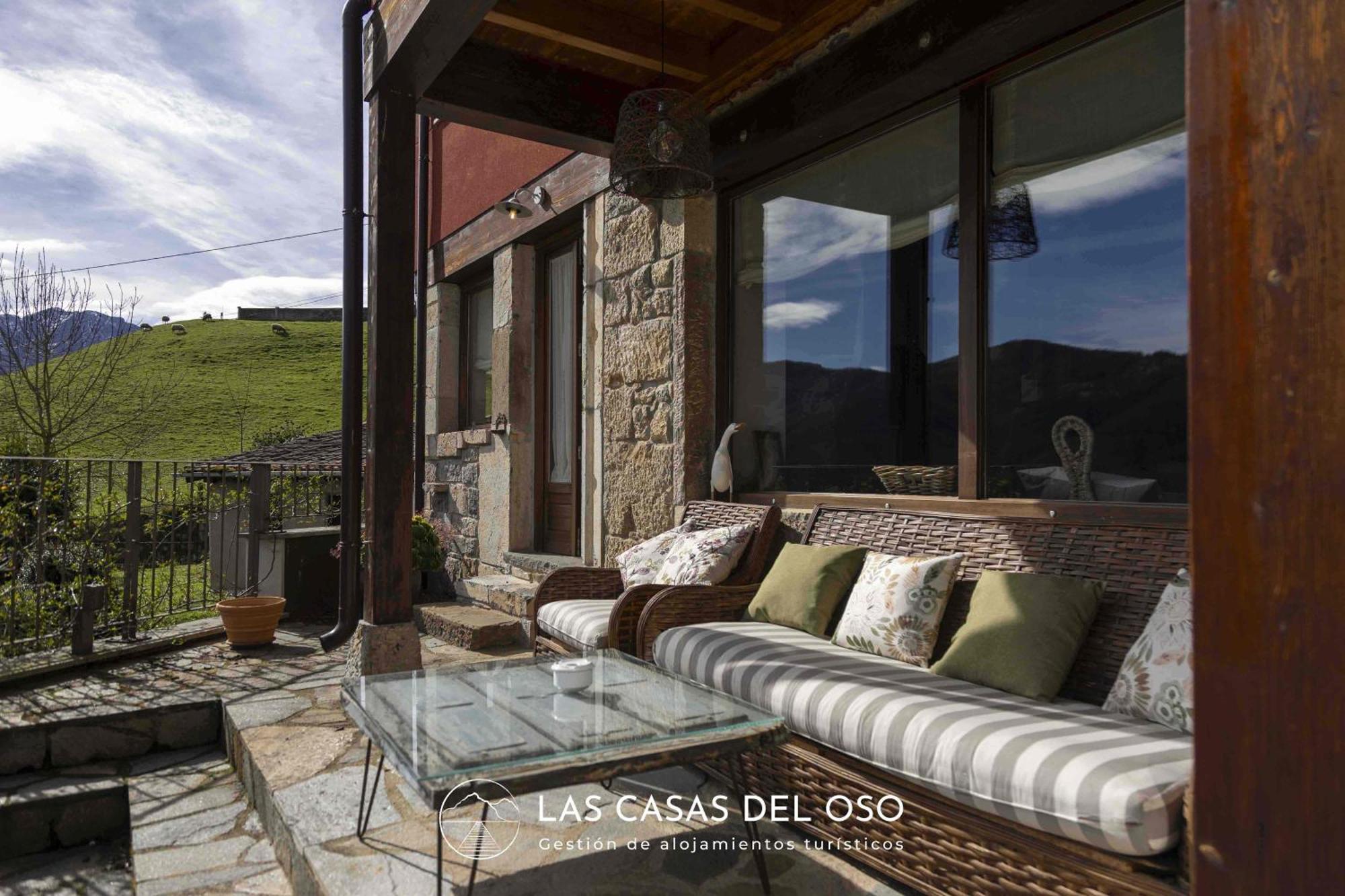 El Mirador De San Trocaya - Las Casas Del Oso Villamarcel Экстерьер фото