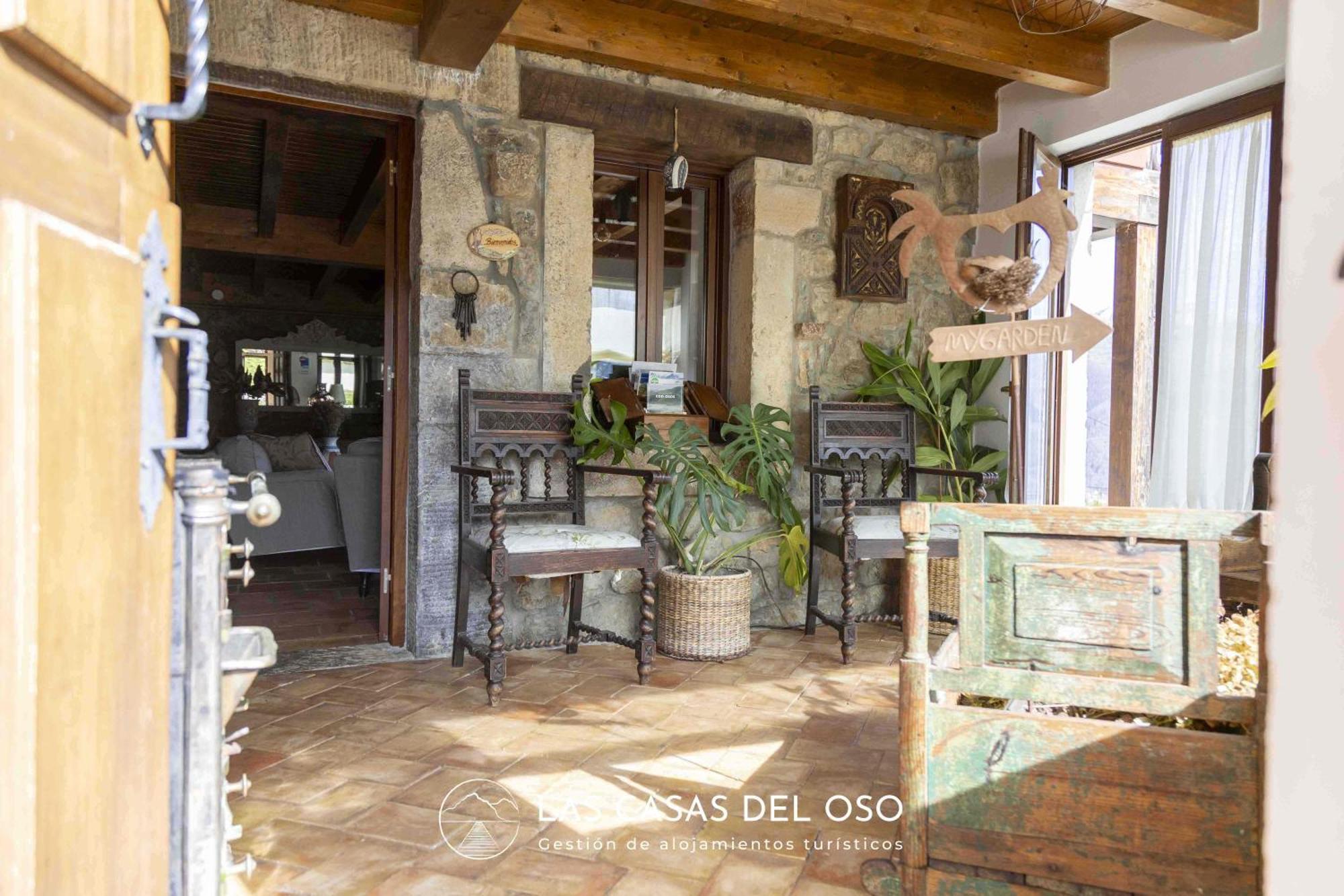 El Mirador De San Trocaya - Las Casas Del Oso Villamarcel Экстерьер фото