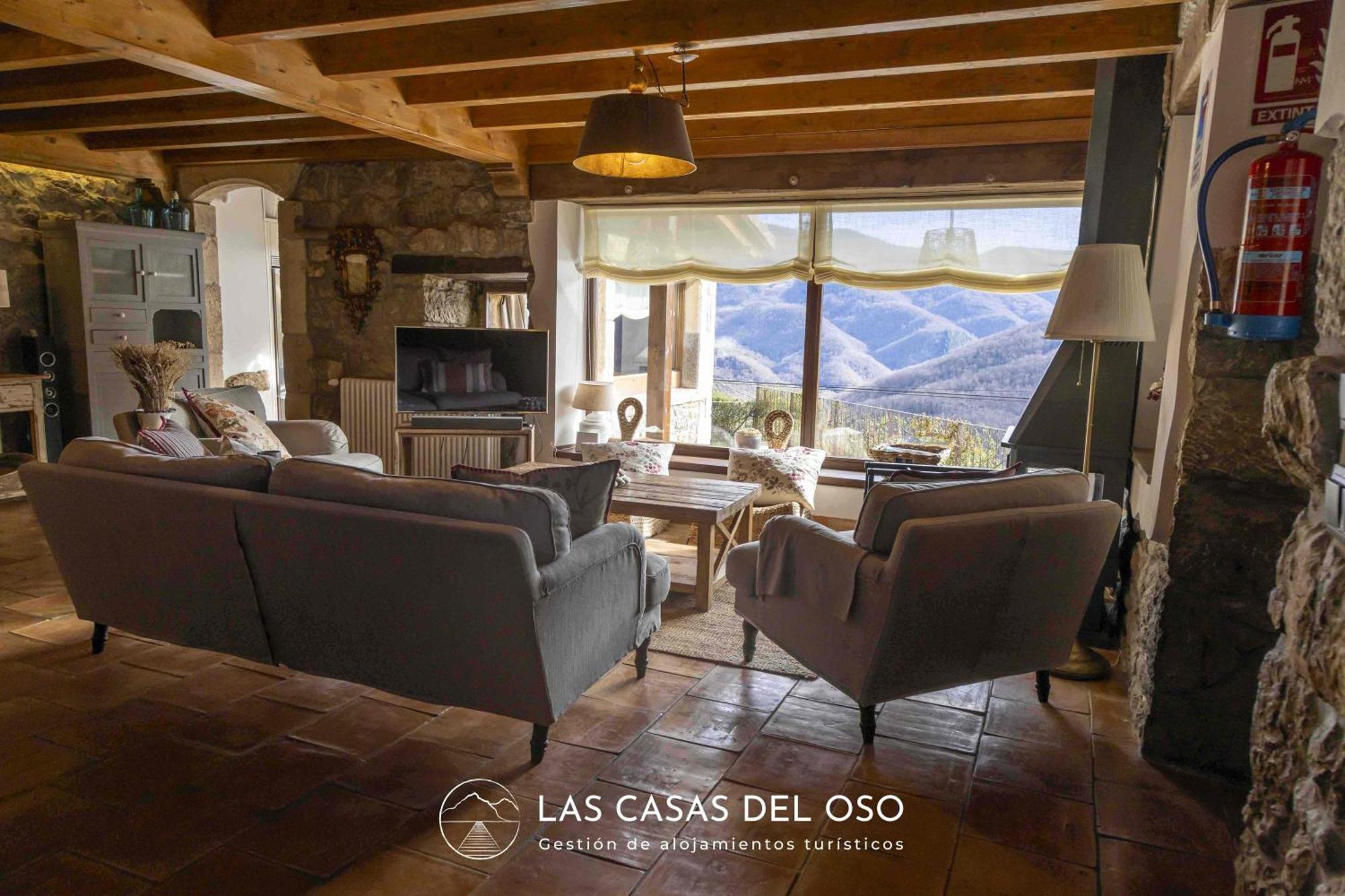 El Mirador De San Trocaya - Las Casas Del Oso Villamarcel Экстерьер фото