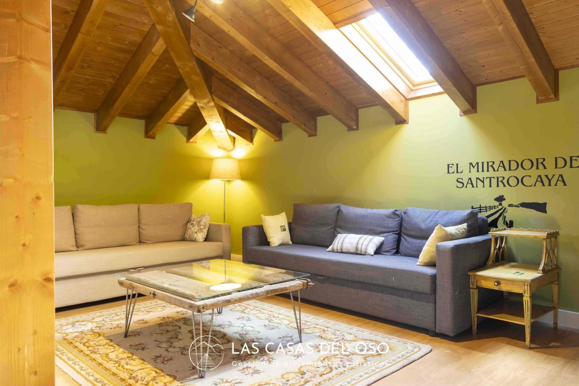 El Mirador De San Trocaya - Las Casas Del Oso Villamarcel Экстерьер фото