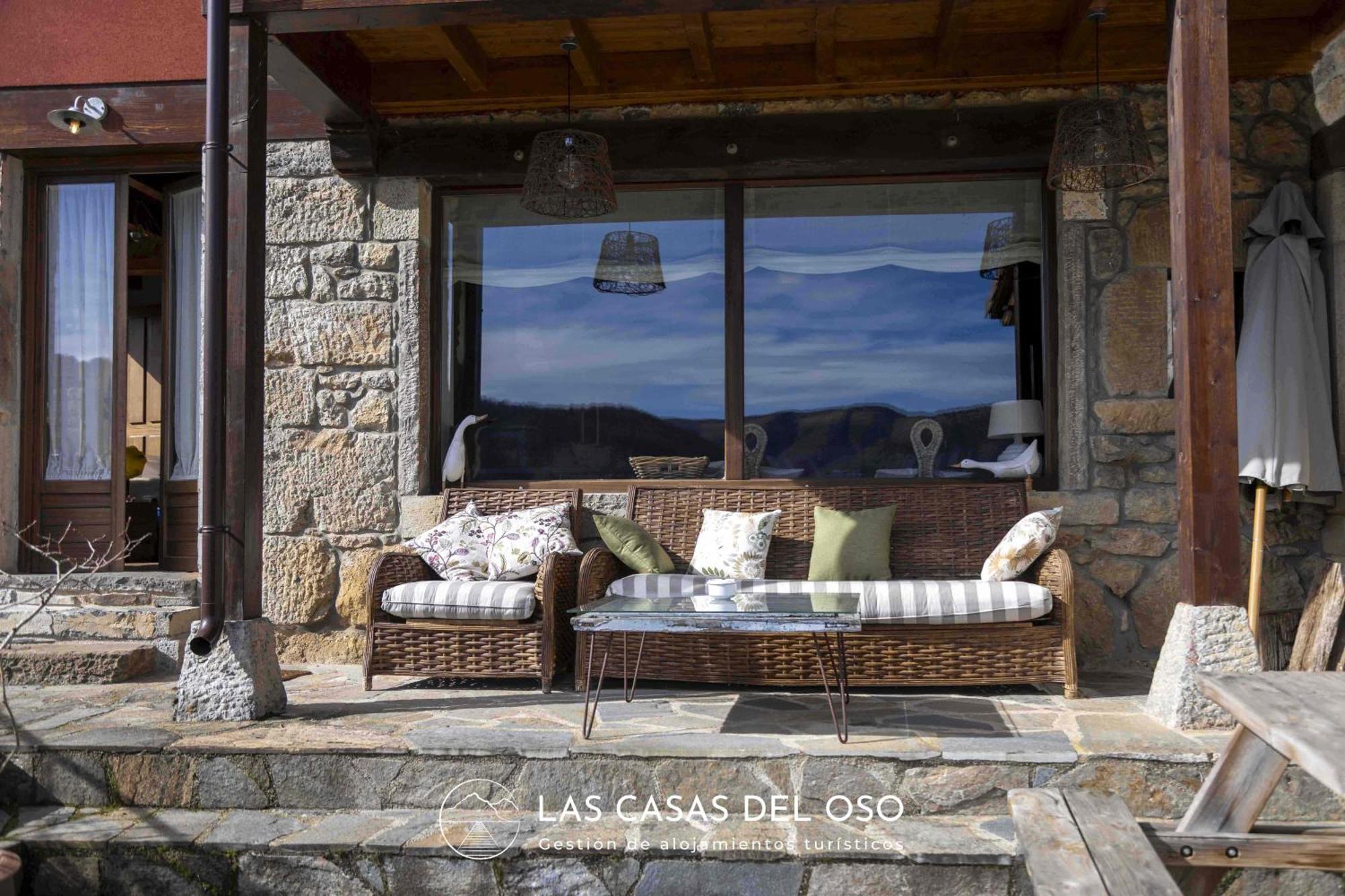 El Mirador De San Trocaya - Las Casas Del Oso Villamarcel Экстерьер фото