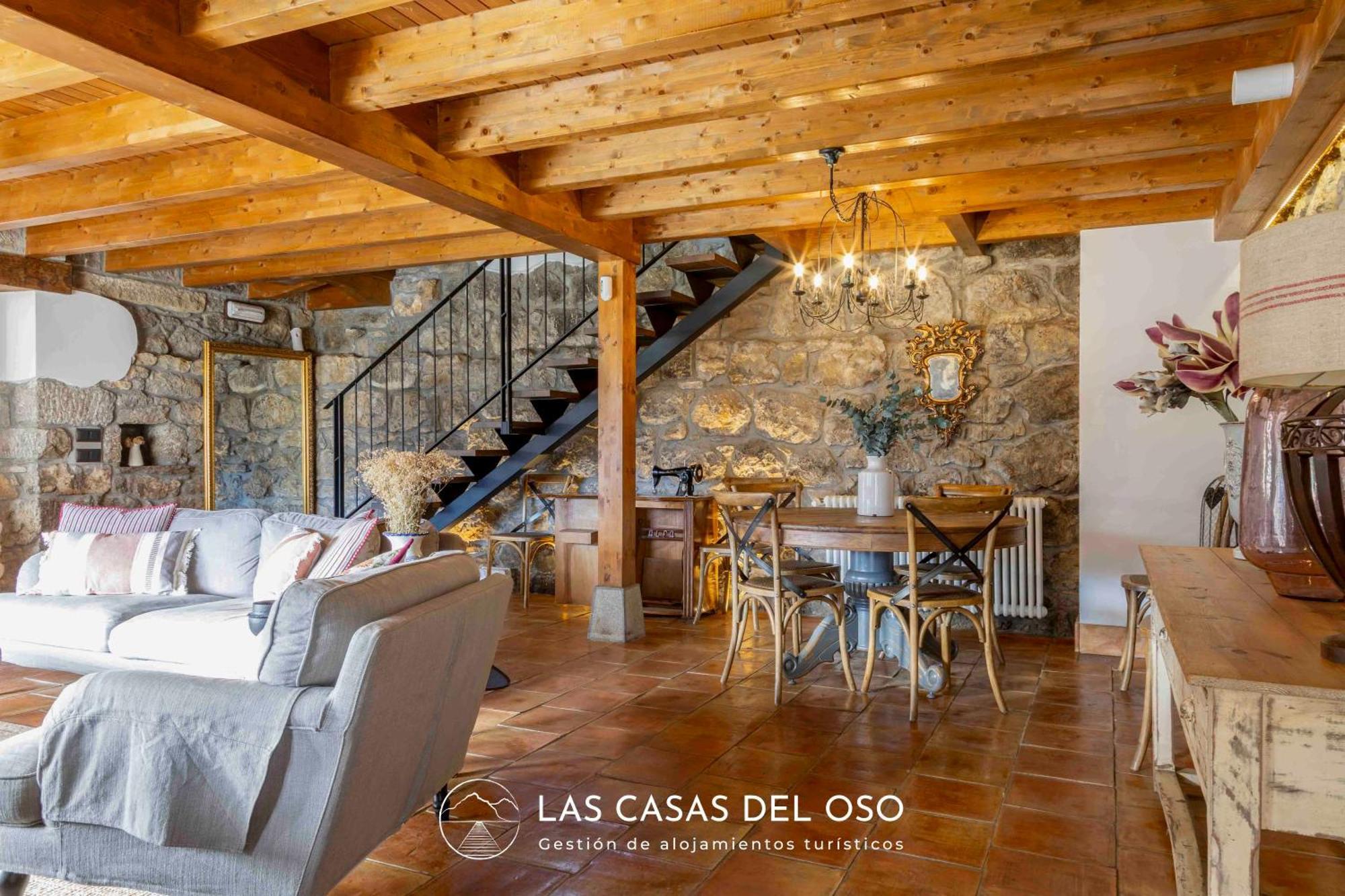 El Mirador De San Trocaya - Las Casas Del Oso Villamarcel Экстерьер фото