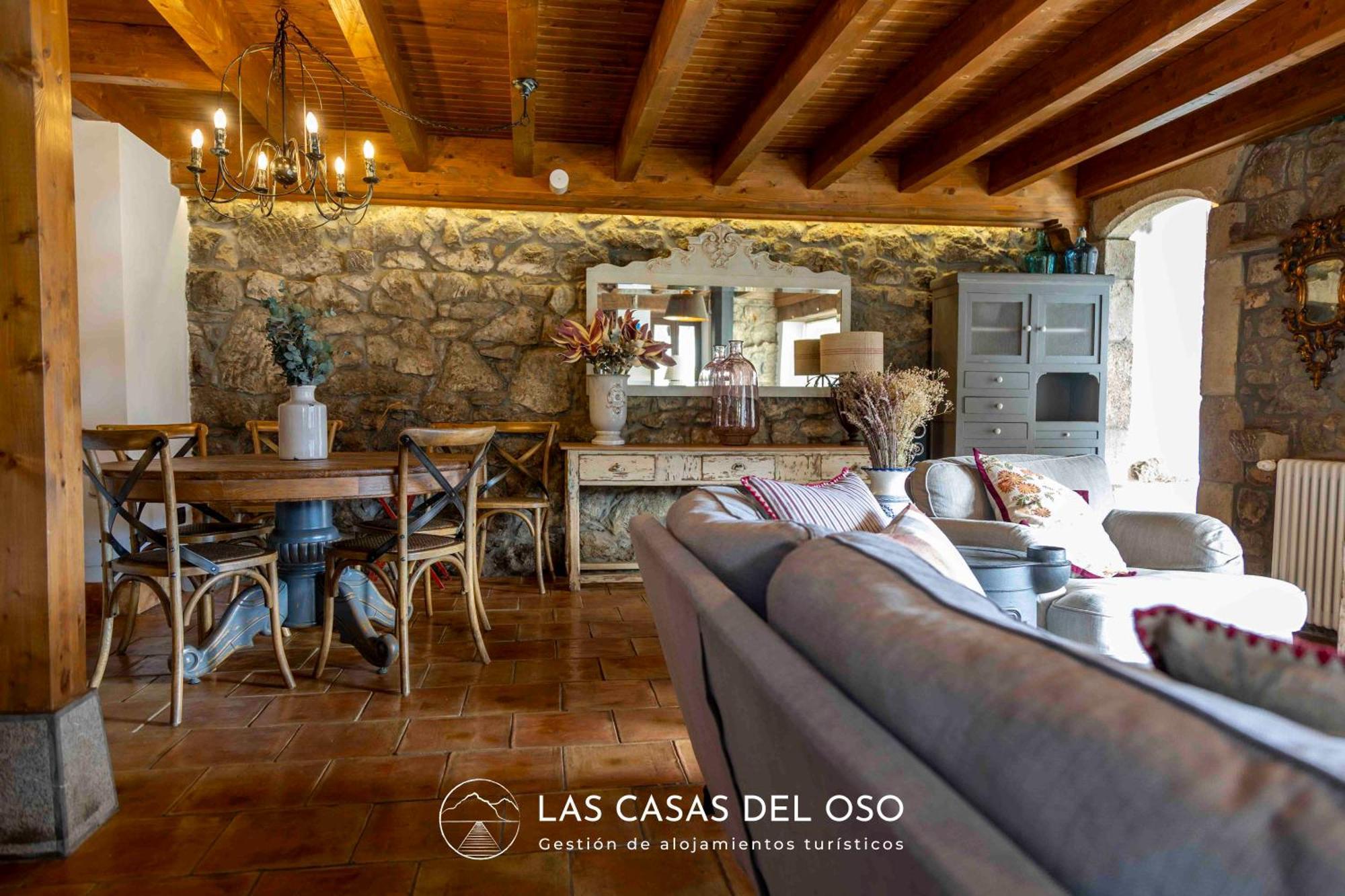 El Mirador De San Trocaya - Las Casas Del Oso Villamarcel Экстерьер фото